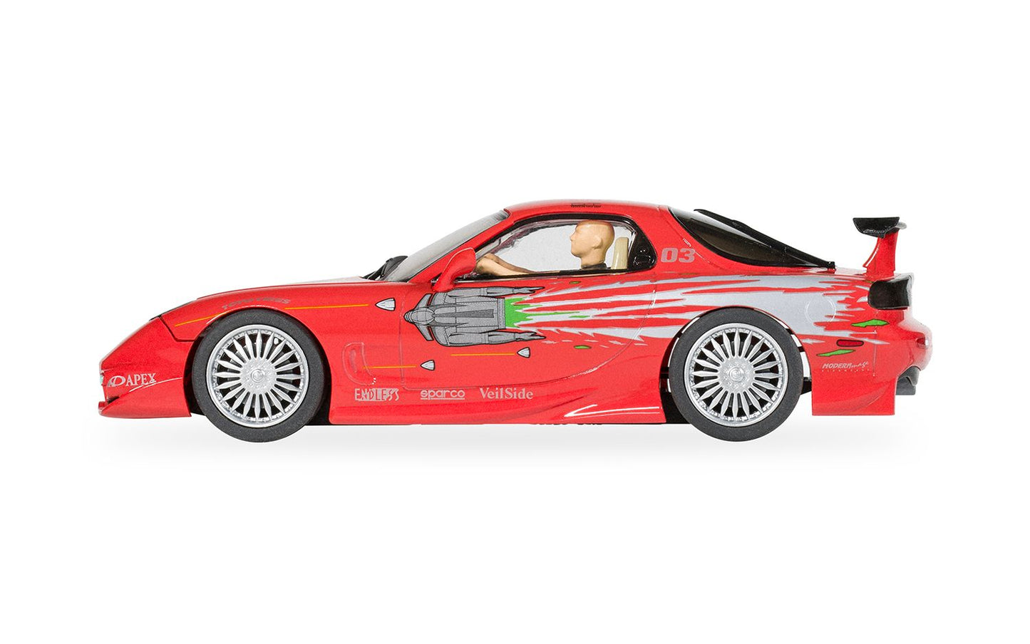 Scalextric C4592 Mazda RX7 - Dom Toretto - The Fast And The Furious