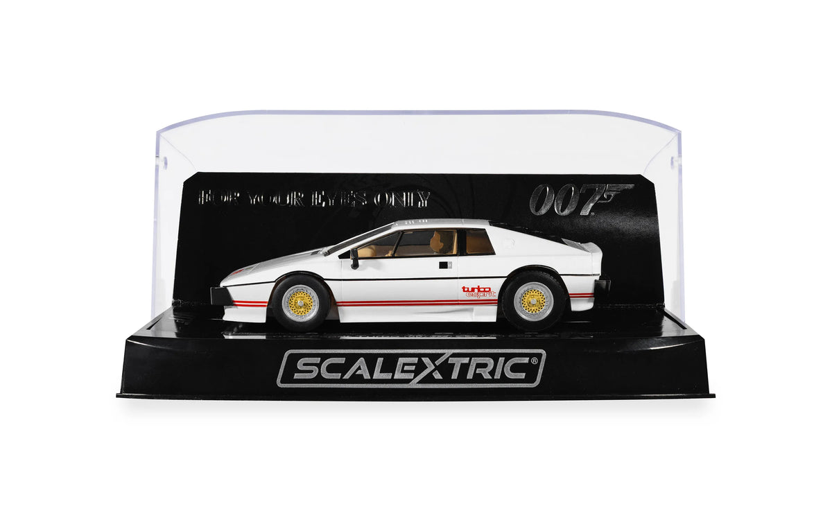 Scalextric C4631 Lotus Esprit Turbo White - James Bond 'For Your Eyes Only'