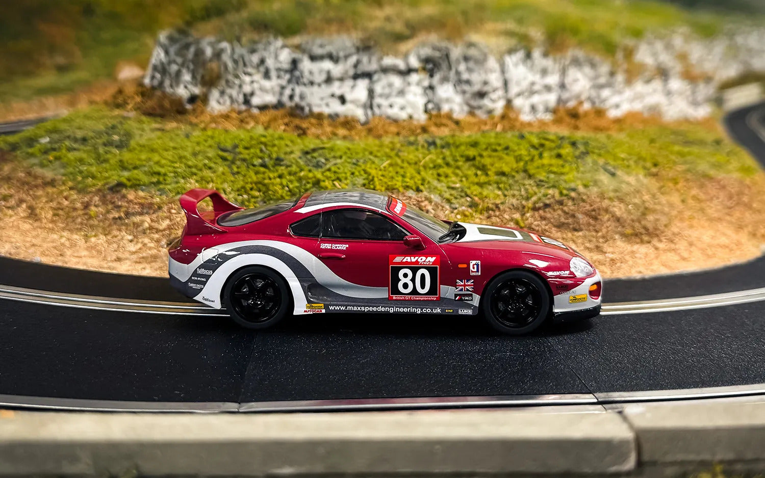 Scalextric C4656 Toyota Supra - British GT 2003 – SLOTCARPARK