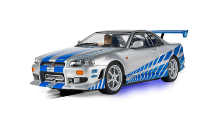 Scalextric C4674 Nissan Skyline GT-R R34 - 2 Fast 2 Furious
