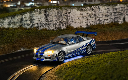Scalextric C4674 Nissan Skyline GT-R R34 - 2 Fast 2 Furious