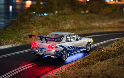 Scalextric C4674 Nissan Skyline GT-R R34 - 2 Fast 2 Furious