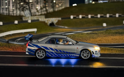Scalextric C4674 Nissan Skyline GT-R R34 - 2 Fast 2 Furious