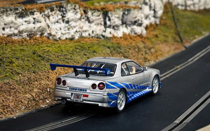 Scalextric C4674 Nissan Skyline GT-R R34 - 2 Fast 2 Furious