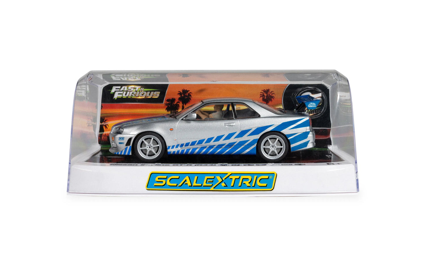 Scalextric C4674 Nissan Skyline GT-R R34 - 2 Fast 2 Furious