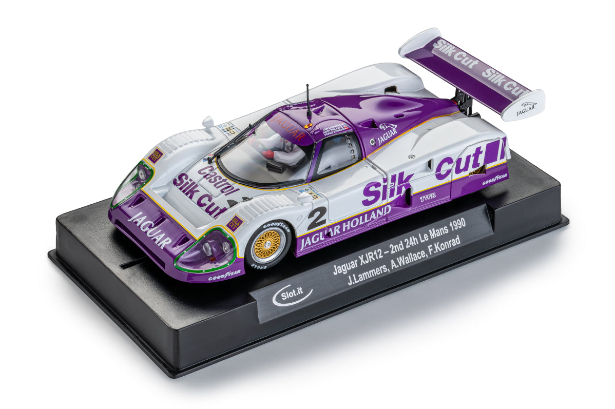 slot.it CA13f Jaguar XJR12 2nd 24h Le Mans 1990 J.Lammers A.Wallace F.Konrad