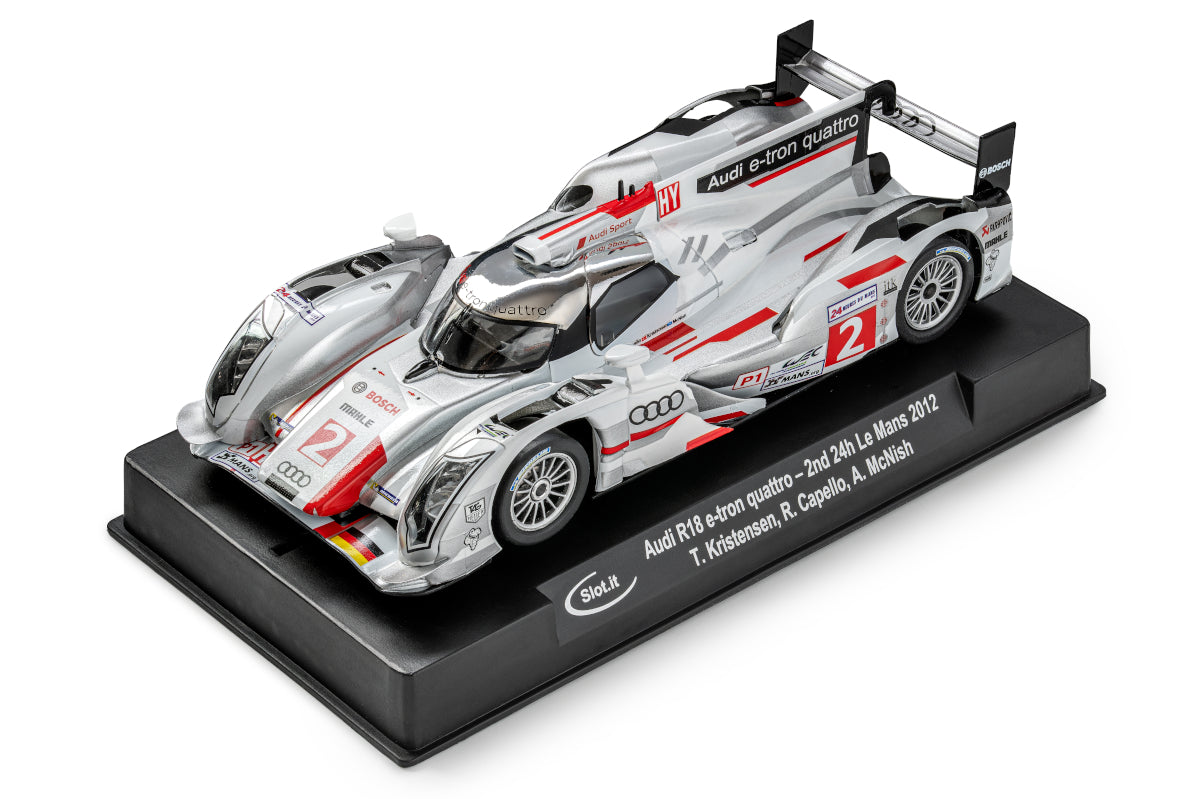 [Pre-Order] slot.it CA38b Audi R18 e-tron quattro 2nd 24h Le Mans 2012