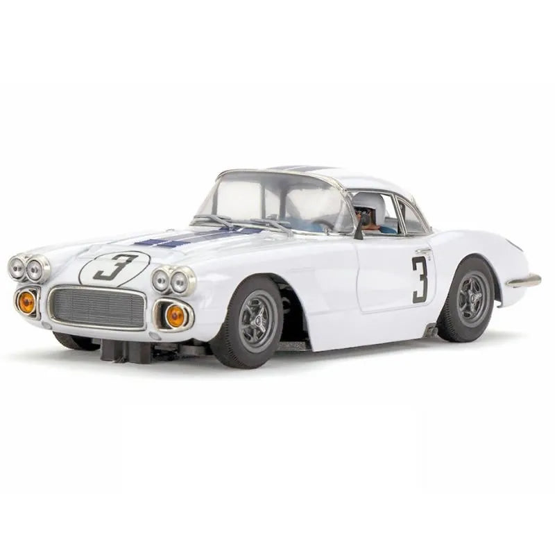 MR SLOT MR1502 CHEVY CORVETTE C1 #3 TEAM CUNNINGHAM '60 Le Mans