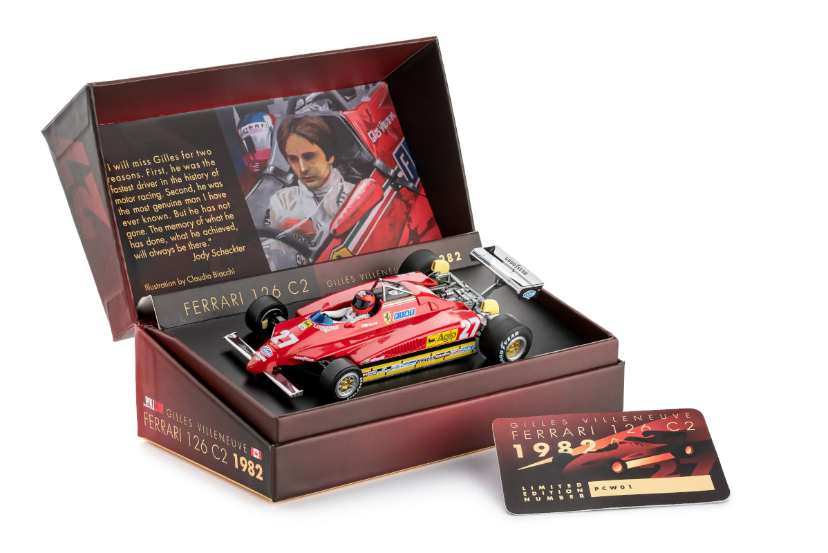 Policar Ferrari 126C2 Gilles Villeneve (PCW01)