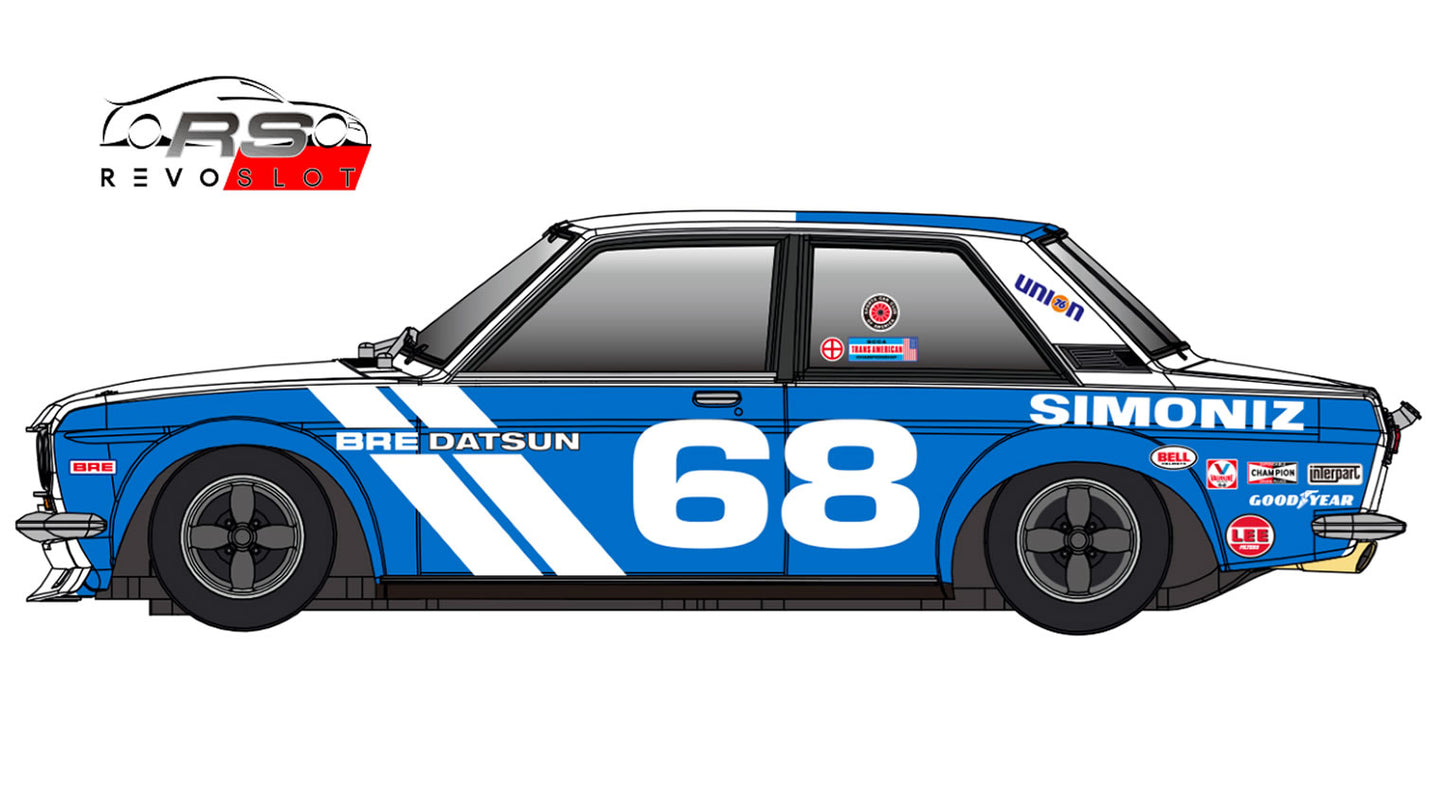 RevoSlot Datsun 510 Bre Simoniz #68 (RS0240)