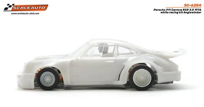 Scaleauto SC-6204 Porsche 911 Carrera RSR 3.0 1974 White Racing Kit Anglewinder