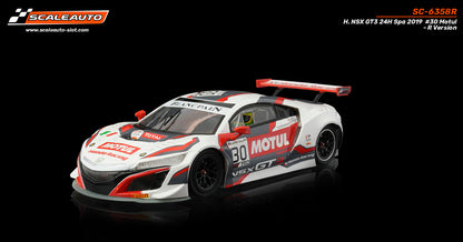 Scaleauto SC-6358R HONDA NSX GT3 24H Spa 2019 #30 Motul