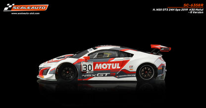 Scaleauto SC-6358R HONDA NSX GT3 24H Spa 2019 #30 Motul