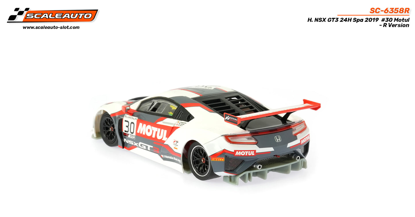 Scaleauto SC-6358R HONDA NSX GT3 24H Spa 2019 #30 Motul