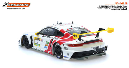 [Pre Order] ScaleAuto SC-6421R Porsche 911 (992) GT3 Fat-Turbo Team Herbert Motorsport 24h Nurburgring 2024 #5