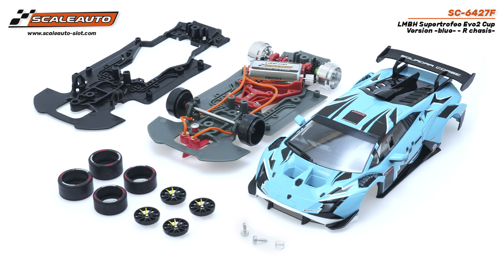 ScaleAuto SC-6427f Lamborghini Huracan Supertrofeo Evo2 Cup
