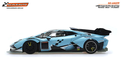 ScaleAuto SC-6427f Lamborghini Huracan Supertrofeo Evo2 Cup Version Blue