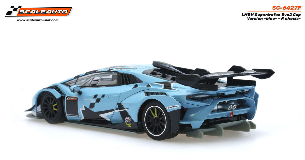 ScaleAuto SC-6427f Lamborghini Huracan Supertrofeo Evo2 Cup Version Blue