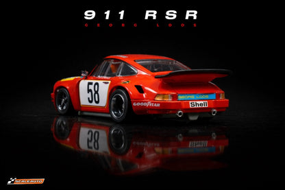 Scaleauto SC-6121R Porsche 911 RSR 3.0 24h Le Mans 1975 #58 Georg Loos