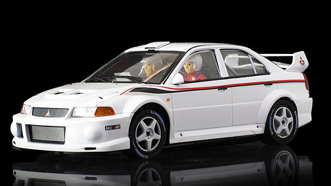ScaleAuto Mitsubishi Evo VI Tommy Makinen White Edition (SC6284)