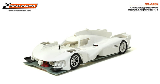 【予約受付中】 ScaleAuto Peugeot 9x8 LMH  white body Racing Car kit  (SC-6325)