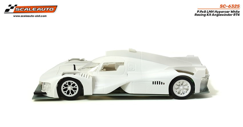 【予約受付中】 ScaleAuto Peugeot 9x8 LMH  white body Racing Car kit  (SC-6325)