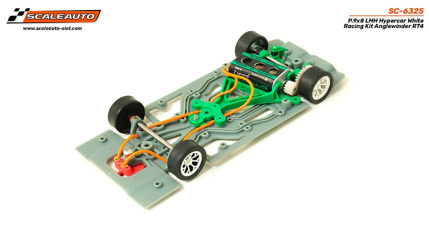 【予約受付中】 ScaleAuto Peugeot 9x8 LMH  white body Racing Car kit  (SC-6325)