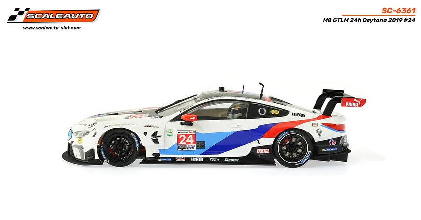 【予約受付中】 ScaleAuto BMW M8 GTML 24h Daytona 2019 #24 (SC-6361R)