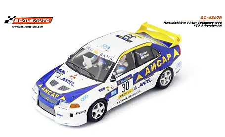ScaleAuto SC-6367R Mitsubishi Lancer Evo V 1998 Rally Catalunya #30