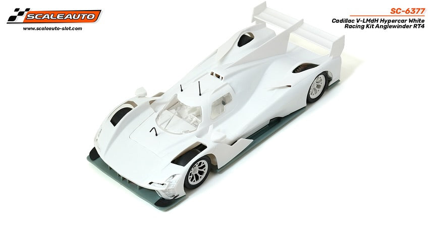 【予約受付中】 ScaleAuto Cadillac LMH white body Racing Car kit (SC-6377)