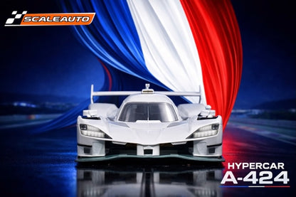 Scaleauto SC-6417R Alpine A-424 LM Hypercar White Racing Kit
