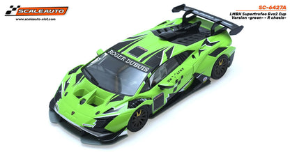 [Pre Order] ScaleAuto SC-6427a Lamborghini Huracan Supertrofeo Evo2 Cup Version Green