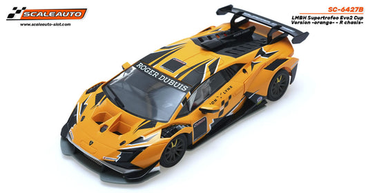 【予約受付中】 ScaleAuto SC-6427b Lamborghini Huracan Supertrofeo Evo2 Cup Version Orange