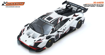 [Pre Order] ScaleAuto SC-6427d Lamborghini Huracan Supertrofeo Evo2 Cup Version white