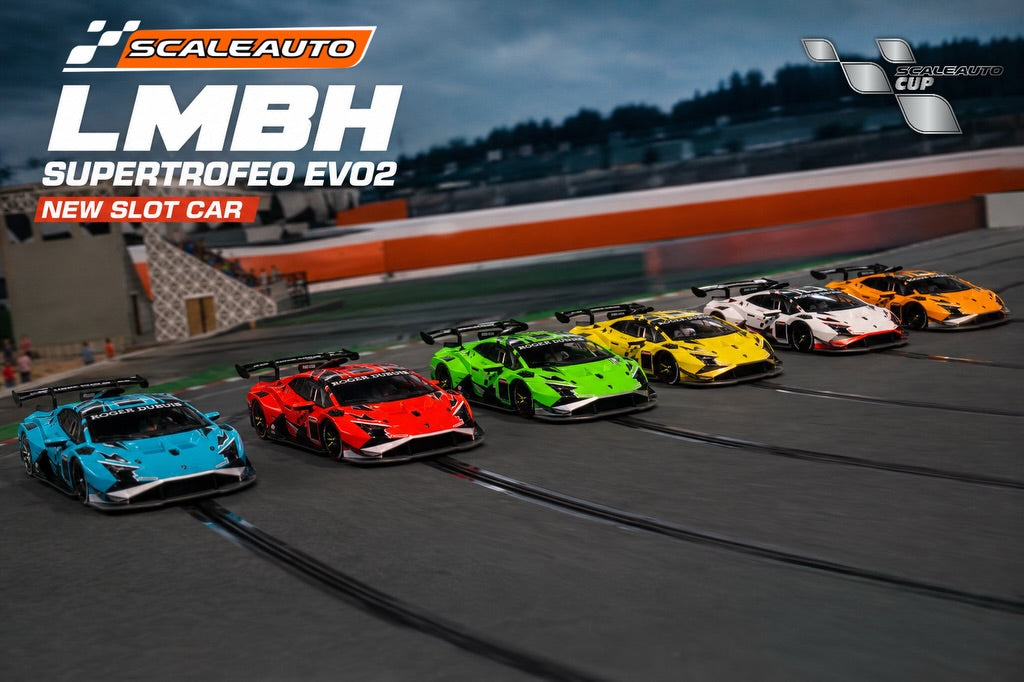 [Pre Order]  ScaleAuto SC-6427c Lamborghini Huracan Supertrofeo Evo2 Cup Version Yellow