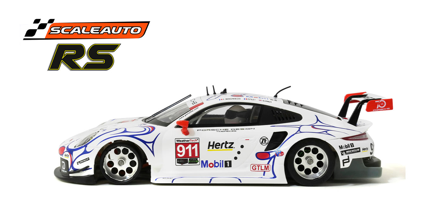 ScaleAuto SC-6244RS Porsche 911.2 RSR GT3 PetitLM 2018 #911 Psycodelic Supersports