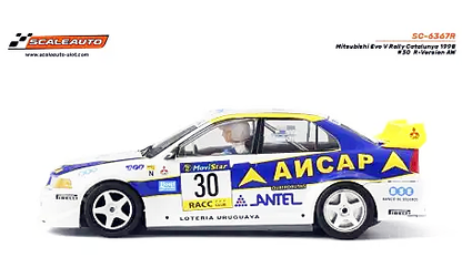 ScaleAuto SC-6367R Mitsubishi Lancer Evo V 1998 Rally Catalunya #30