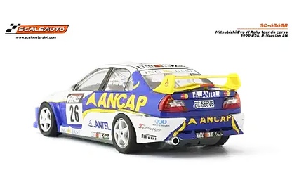 ScaleAuto SC-6368R Mitsubishi Lancer Evo VI 1999 Tour de Corse #26
