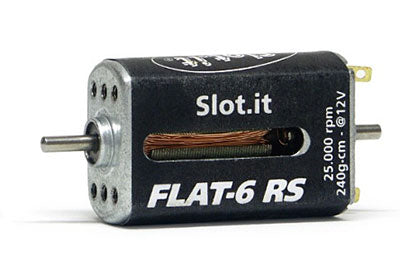 FLAT-6 RS 24K RPM motor, 240g*cm @12V, 15W, asymmetric case openings (MN14h)