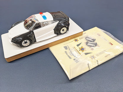 Scalextric QuickBuild Police Car Black / White【USED】