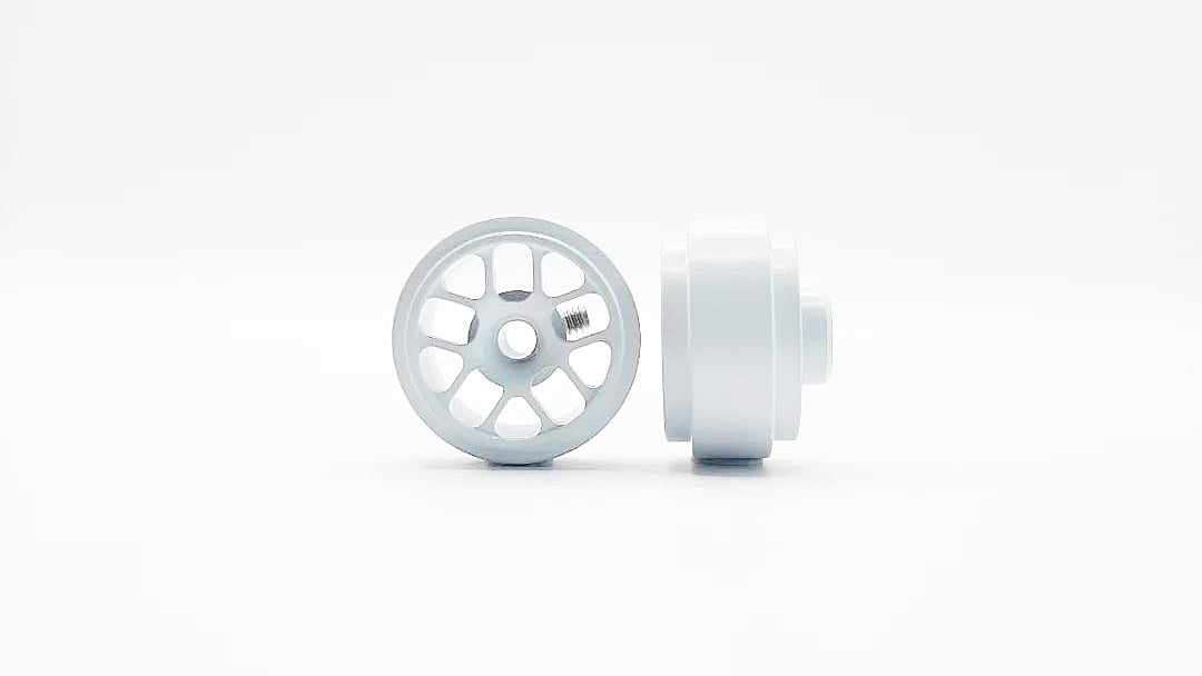 STAFFS Hyper 15.8mm x 8.5mm White Alloy Wheel (STAFFS222)