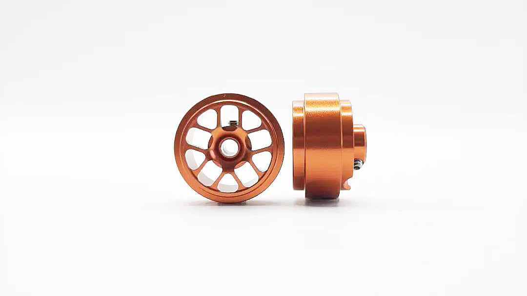 STAFFS Hyper 15.8mm x 8.5mm Orange Alloy Wheel (STAFFS223)