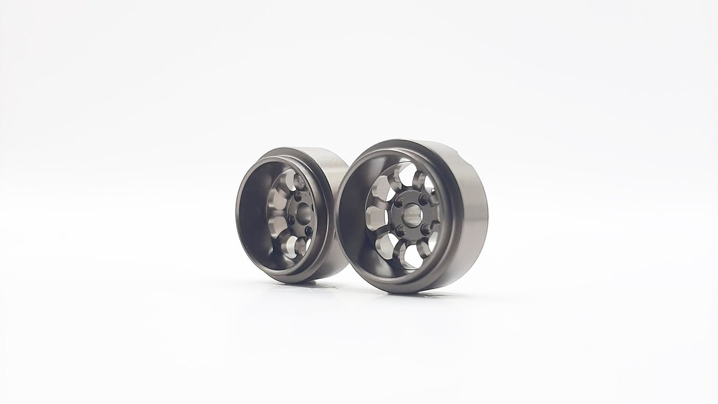 [preorders] STAFFS 15.8mm X 8.5mm Grey Minilite Deep Dish Alloy Wheel (STAFFS237)
