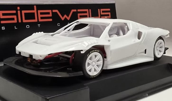 Sideways SWCAR08k Fantasy Car 02 GT3 white kit