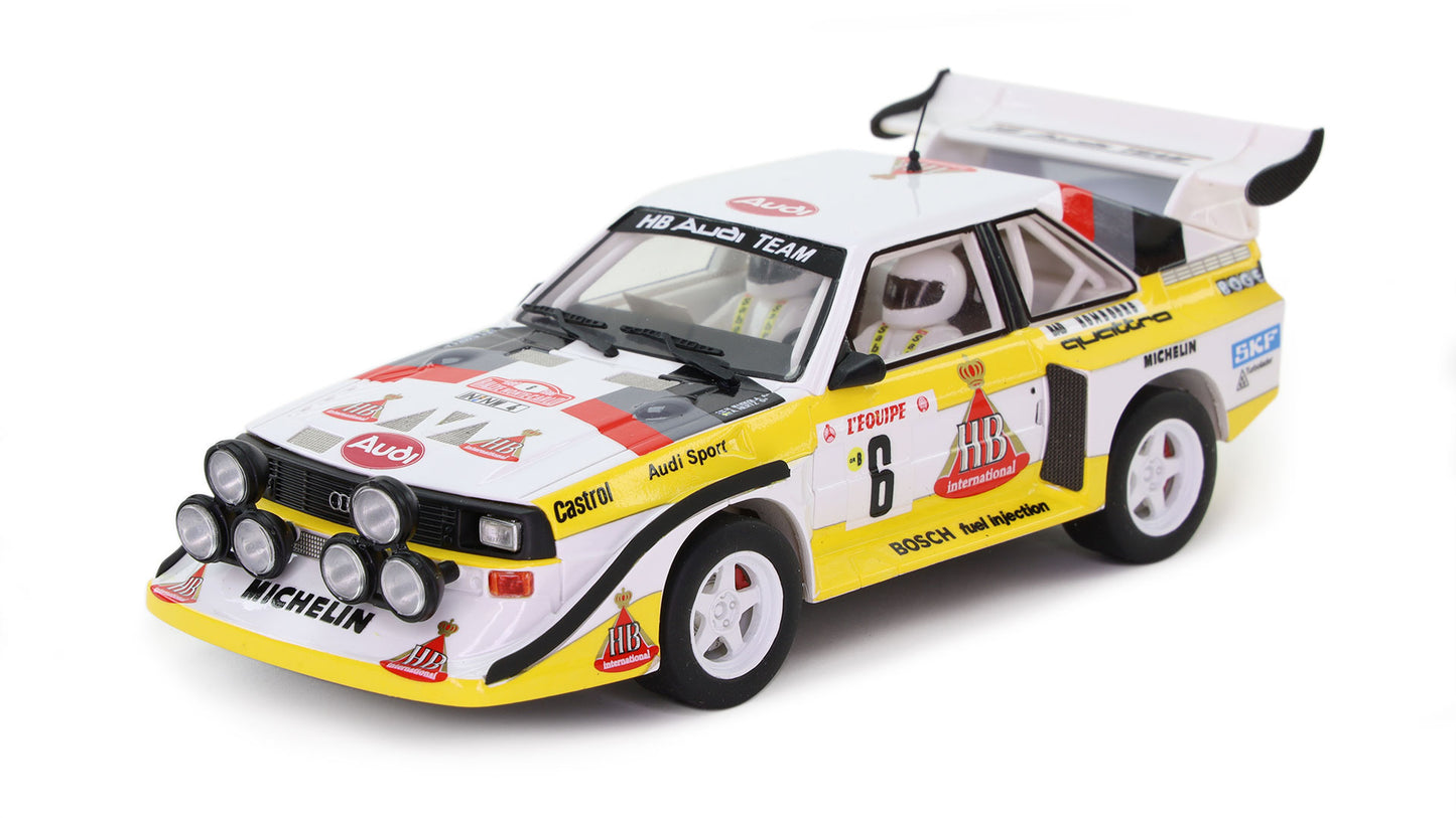 AvantSlot Audi Quattro S1 No.6 Monte-Carlo Rally 1986.- Mikkola (WRC001)